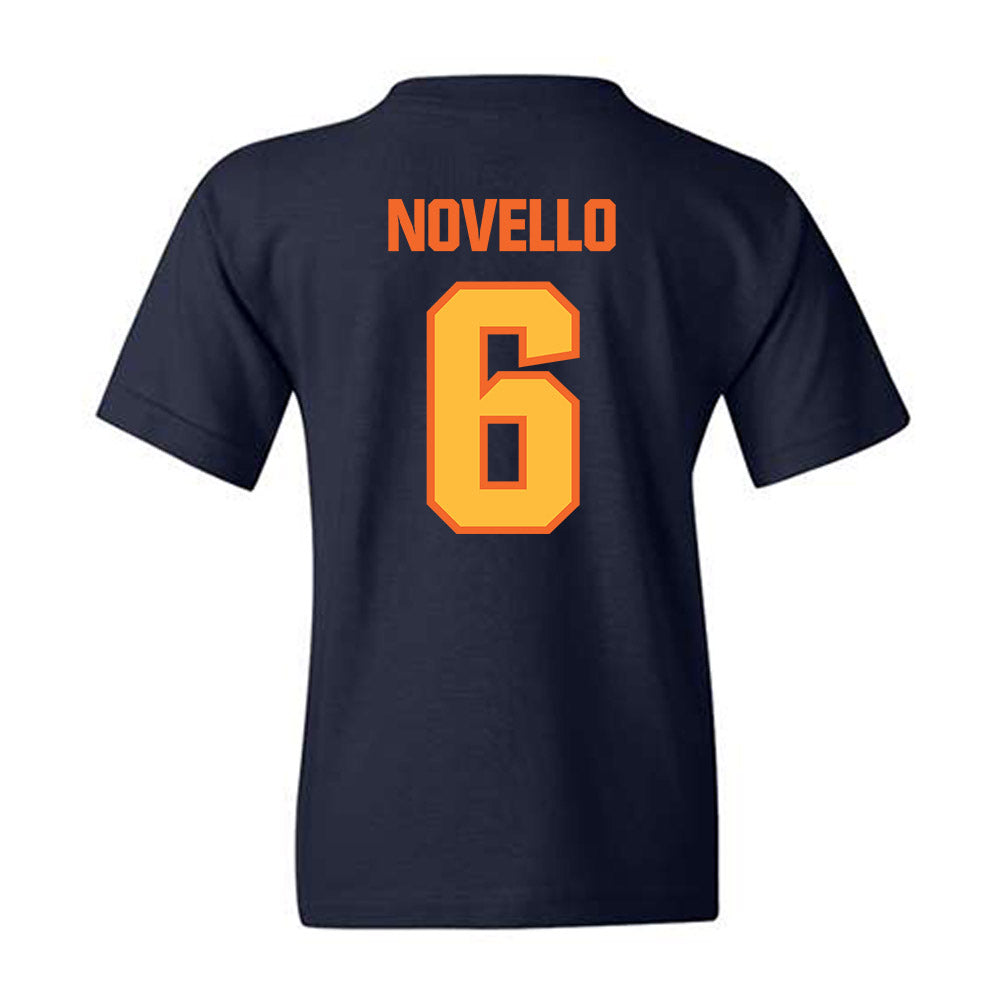 FPU - NCAA Men's Soccer : Bernardo Novello - Classic Shersey Youth T-Shirt-1