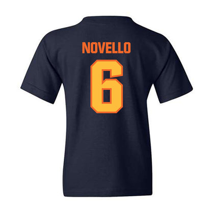 FPU - NCAA Men's Soccer : Bernardo Novello - Classic Shersey Youth T-Shirt-1
