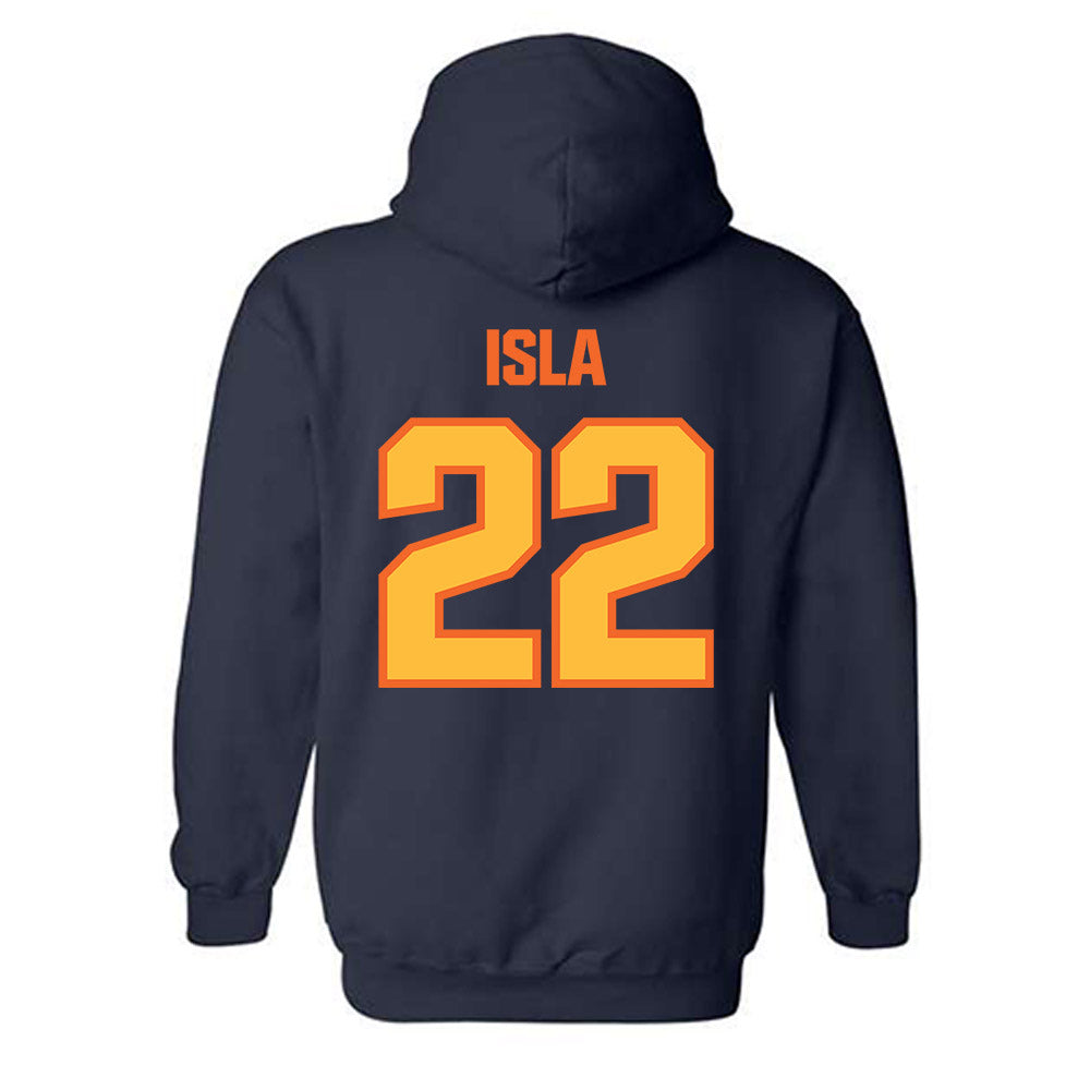 FPU - NCAA Baseball : Jordan Isla - Classic Shersey Hooded Sweatshirt-1