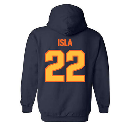 FPU - NCAA Baseball : Jordan Isla - Classic Shersey Hooded Sweatshirt-1