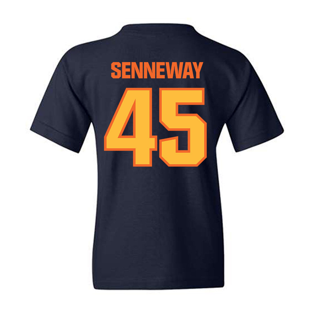 FPU - NCAA Baseball : Dylan Senneway - Classic Shersey Youth T-Shirt-1