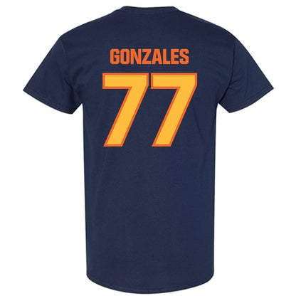 FPU - NCAA Baseball : Tyler Gonzales - Classic Shersey T-Shirt-1