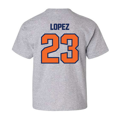 FPU - NCAA Baseball : Alex Lopez - Youth T-Shirt-1