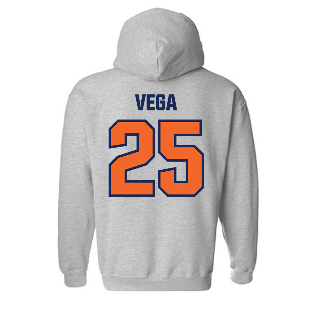 FPU - NCAA Men's Soccer : Edgar Vega - Hooded Sweatshirt-1