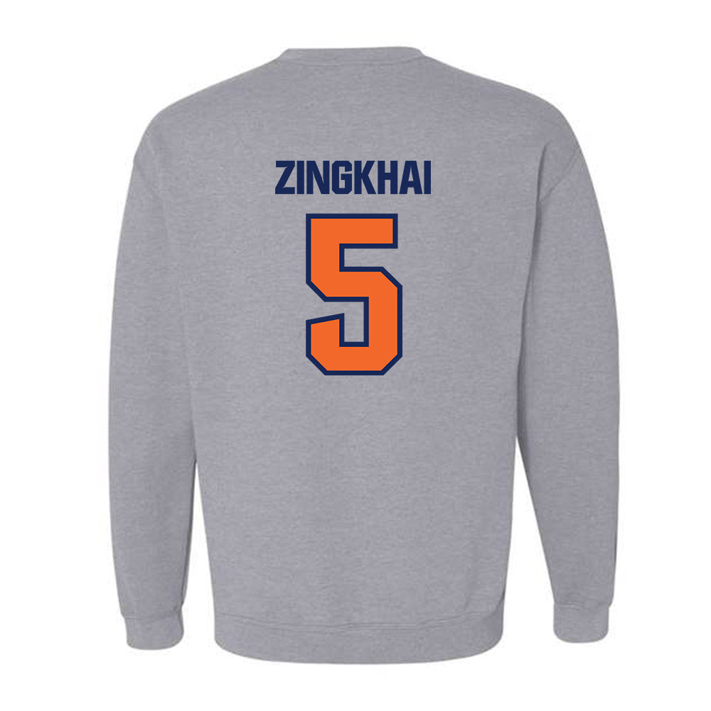 FPU - NCAA Men's Soccer : Wungsem Zingkhai - Crewneck Sweatshirt-1
