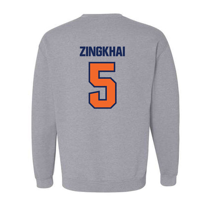 FPU - NCAA Men's Soccer : Wungsem Zingkhai - Crewneck Sweatshirt-1