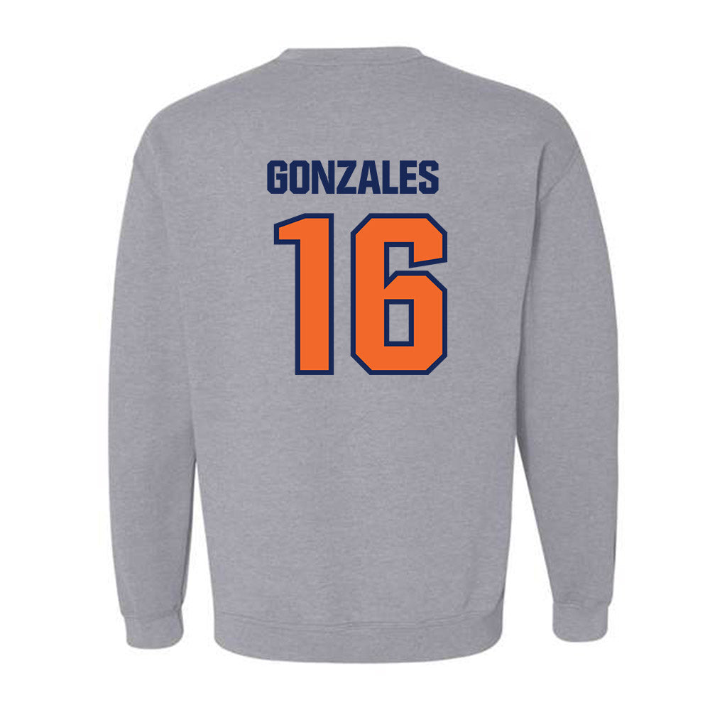 FPU - NCAA Men's Water Polo : Jordan Gonzales - Crewneck Sweatshirt-1