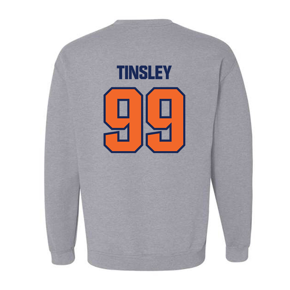 FPU - NCAA Baseball : Dustin Tinsley - Crewneck Sweatshirt-1