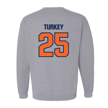 FPU - NCAA Baseball : Jake Turkey - Crewneck Sweatshirt-1
