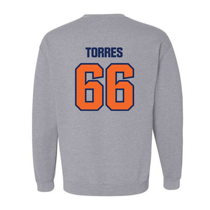 FPU - NCAA Baseball : Rogelio Torres - Crewneck Sweatshirt-1