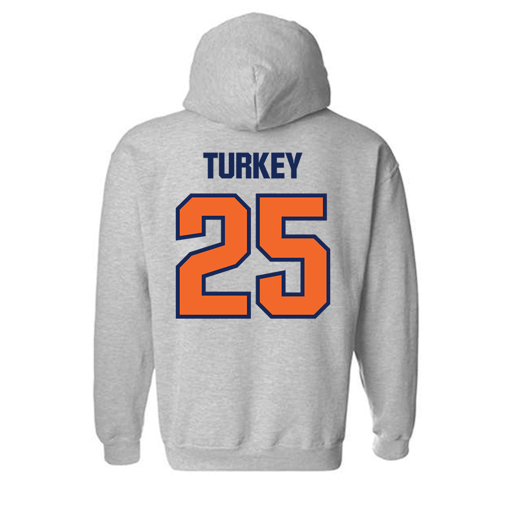 FPU - NCAA Baseball : Jake Turkey - Hooded Sweatshirt-1