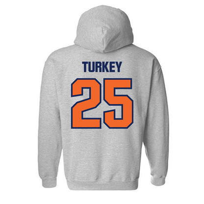 FPU - NCAA Baseball : Jake Turkey - Hooded Sweatshirt-1