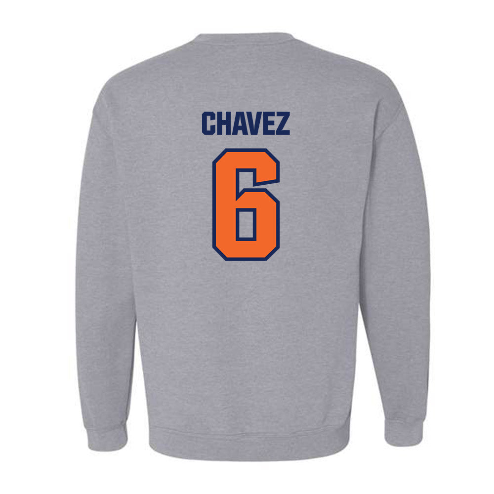 FPU - NCAA Men's Soccer : Vicente Chavez - Crewneck Sweatshirt-1
