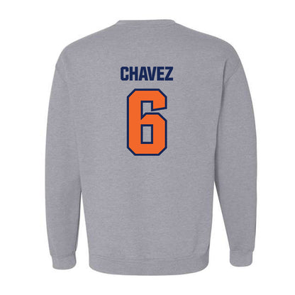 FPU - NCAA Men's Soccer : Vicente Chavez - Crewneck Sweatshirt-1