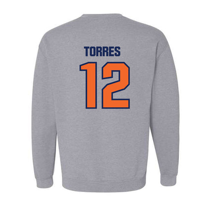 FPU - NCAA Women's Soccer : Serenity Torres - Classic Shersey Crewneck Sweatshirt-1