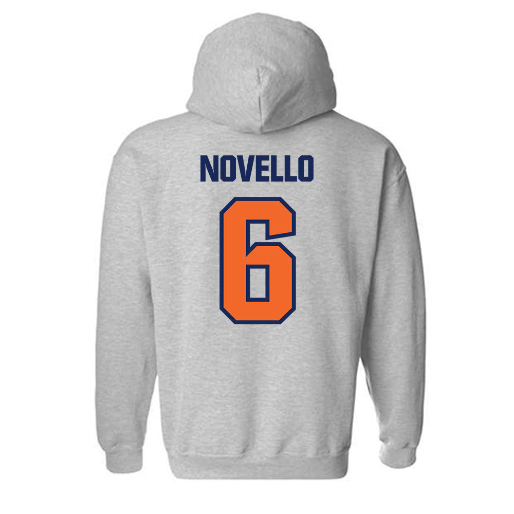 FPU - NCAA Men's Soccer : Bernardo Novello - Hooded Sweatshirt-1