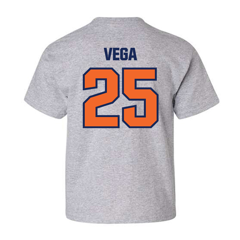 FPU - NCAA Men's Soccer : Edgar Vega - Youth T-Shirt-1