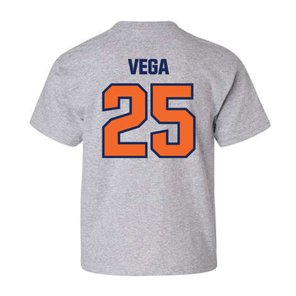 FPU - NCAA Men's Soccer : Edgar Vega - Youth T-Shirt-1