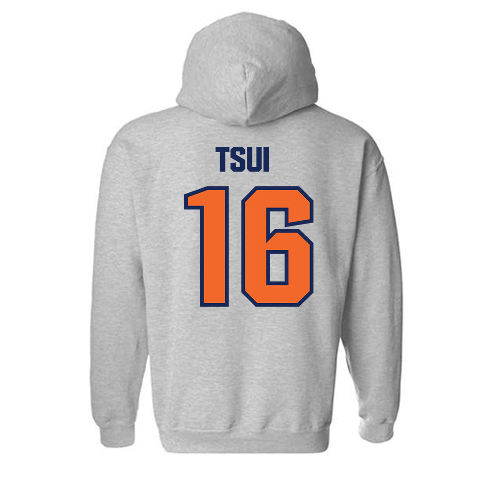 FPU - NCAA Baseball : Ethan Tsui - Hooded Sweatshirt-1