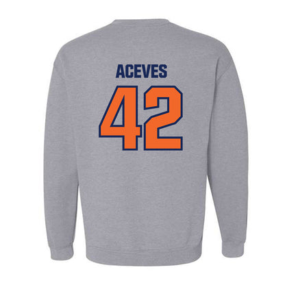 FPU - NCAA Men's Soccer : Diego Aceves - Crewneck Sweatshirt-1