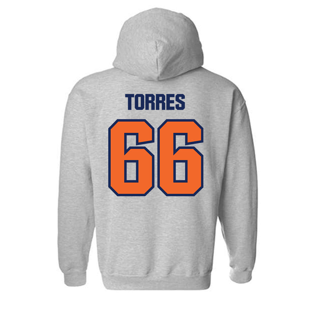 FPU - NCAA Baseball : Rogelio Torres - Hooded Sweatshirt-1
