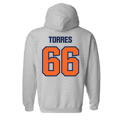 FPU - NCAA Baseball : Rogelio Torres - Hooded Sweatshirt-1