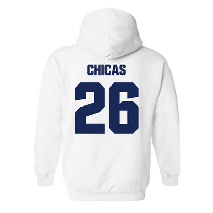 FPU - NCAA Men's Soccer : Danly Chicas - Classic Shersey Hooded Sweatshirt-1