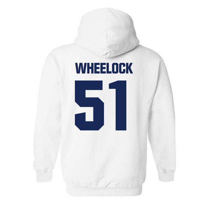 FPU - NCAA Baseball : Titus Wheelock - Classic Shersey Hooded Sweatshirt-1