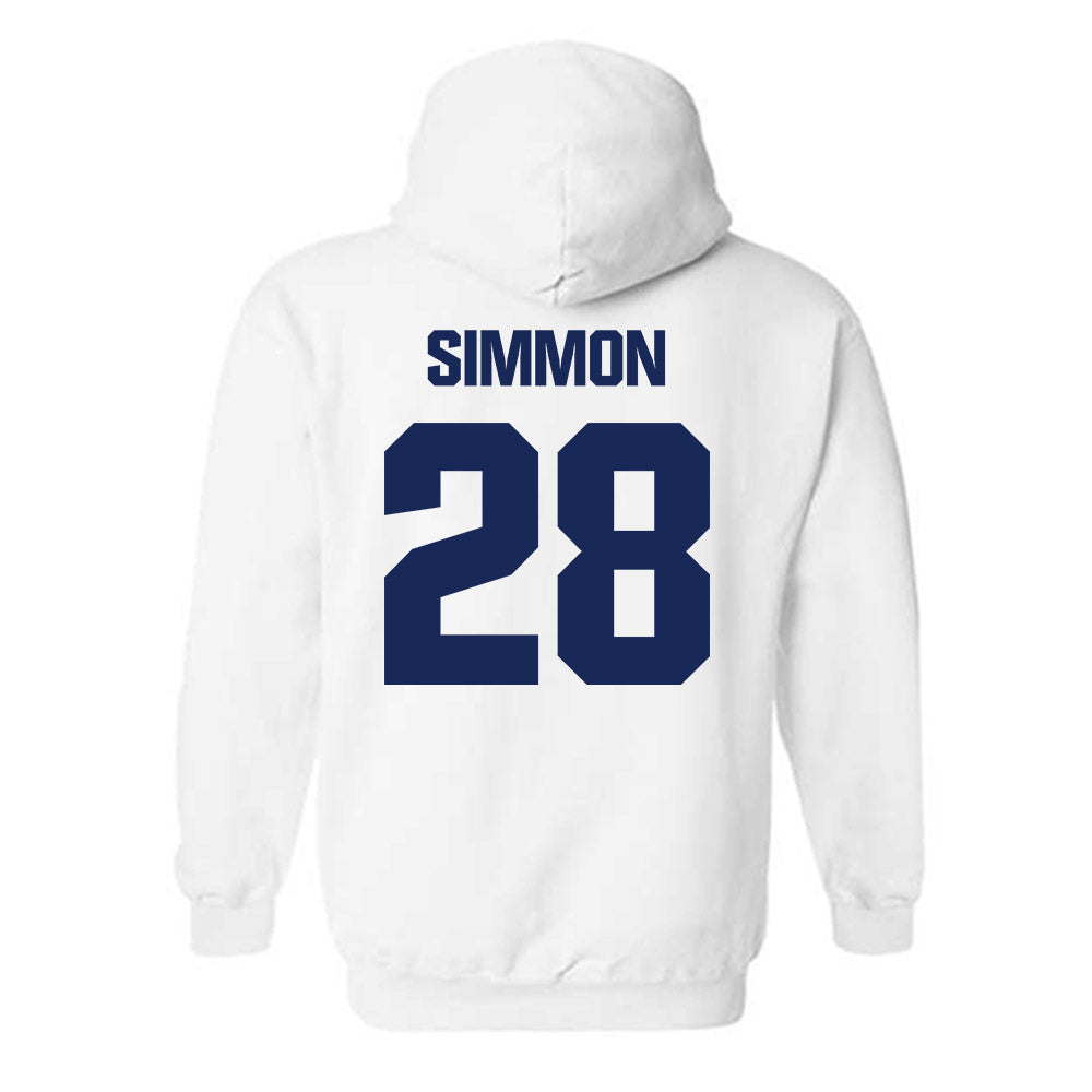FPU - NCAA Baseball : Zach Simmon - Classic Shersey Hooded Sweatshirt-1