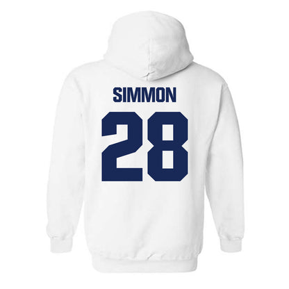 FPU - NCAA Baseball : Zach Simmon - Classic Shersey Hooded Sweatshirt-1