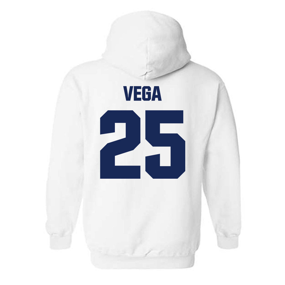 FPU - NCAA Men's Soccer : Edgar Vega - Classic Shersey Hooded Sweatshirt-1