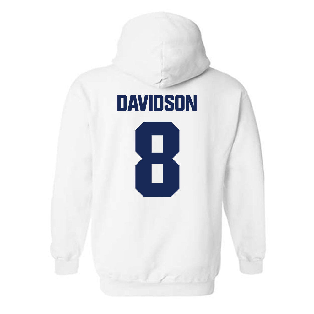 FPU - NCAA Men's Basketball : Nick Davidson - Classic Shersey Hooded Sweatshirt-1