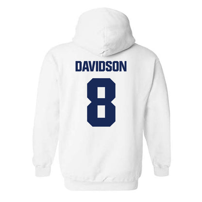 FPU - NCAA Men's Basketball : Nick Davidson - Classic Shersey Hooded Sweatshirt-1