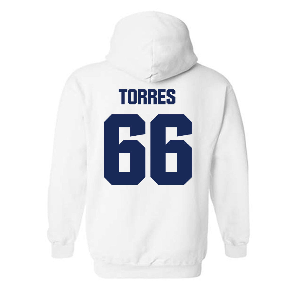 FPU - NCAA Baseball : Rogelio Torres - Classic Shersey Hooded Sweatshirt-1
