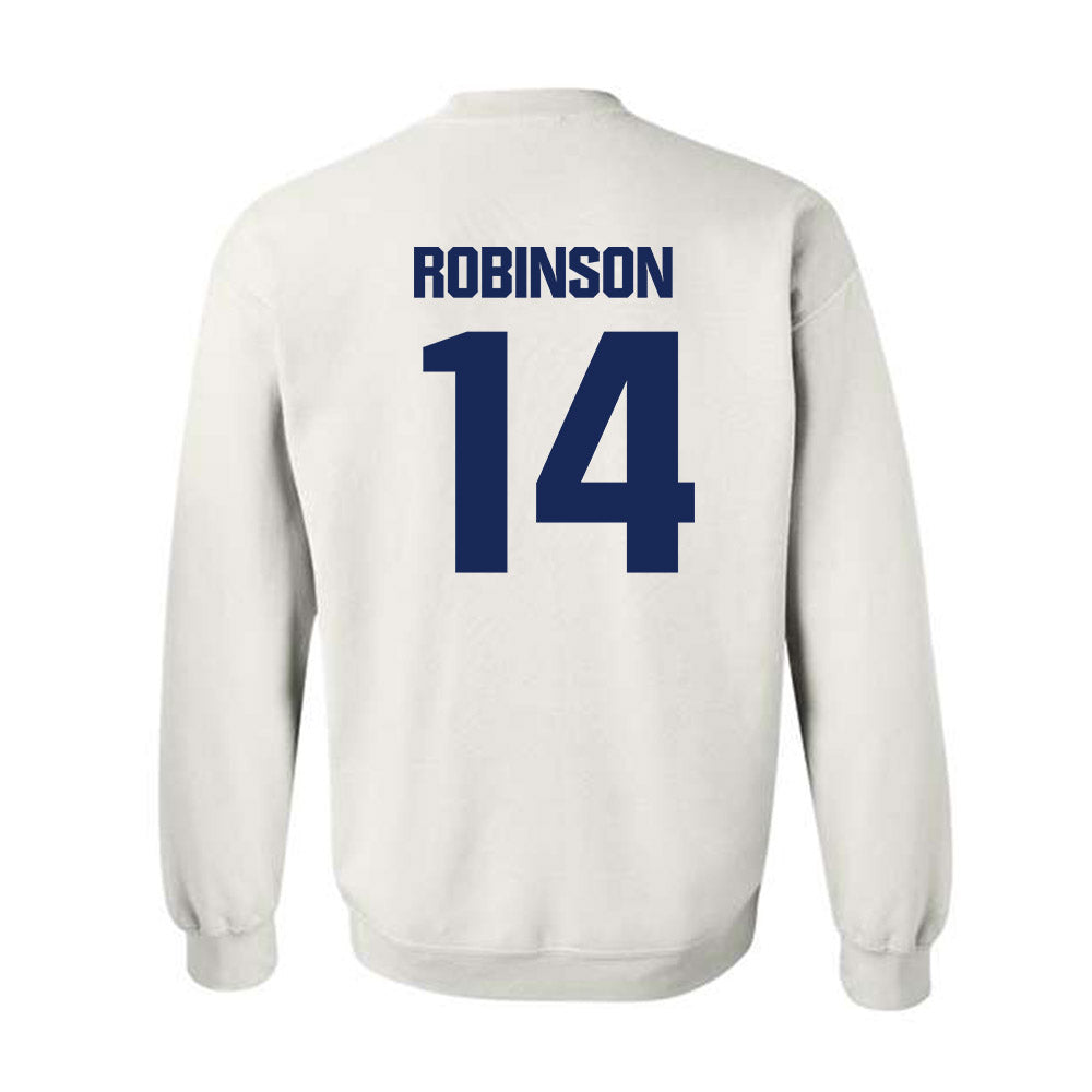 FPU - NCAA Baseball : Vincent Robinson - Classic Shersey Crewneck Sweatshirt-1