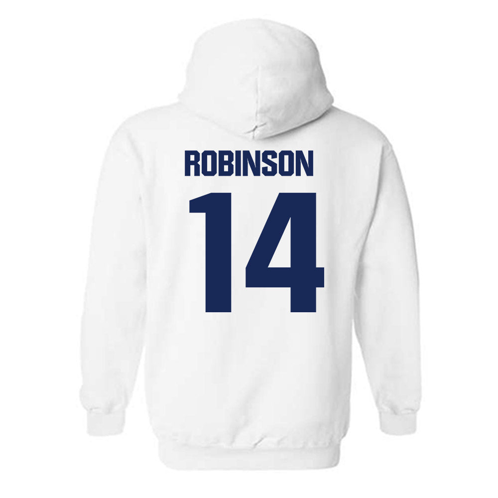 FPU - NCAA Baseball : Vincent Robinson - Classic Shersey Hooded Sweatshirt-1