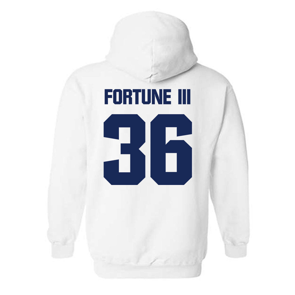 FPU - NCAA Men's Soccer : Allen Fortune III - Classic Shersey Hooded Sweatshirt-1