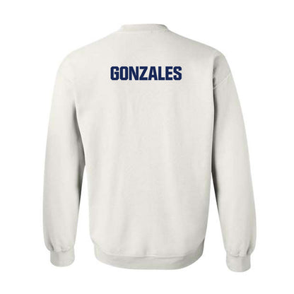 FPU - NCAA Baseball : Tyler Gonzales - Classic Shersey Crewneck Sweatshirt-1