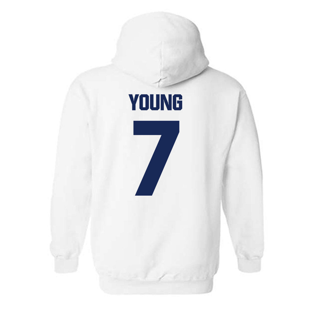 FPU - NCAA Men's Water Polo : Luke Young - Classic Shersey Hooded Sweatshirt-1