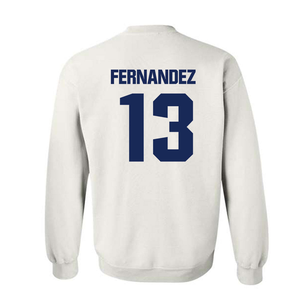 FPU - NCAA Men's Soccer : LJ Fernandez - Classic Shersey Crewneck Sweatshirt-1