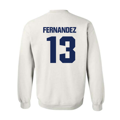FPU - NCAA Men's Soccer : LJ Fernandez - Classic Shersey Crewneck Sweatshirt-1
