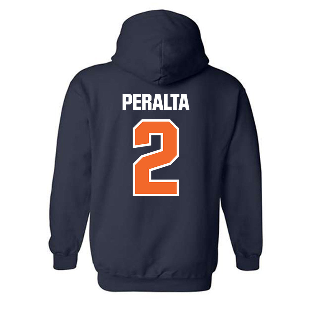 FPU - NCAA Men's Basketball : Isaac Peralta - Classic Shersey Hooded Sweatshirt-1