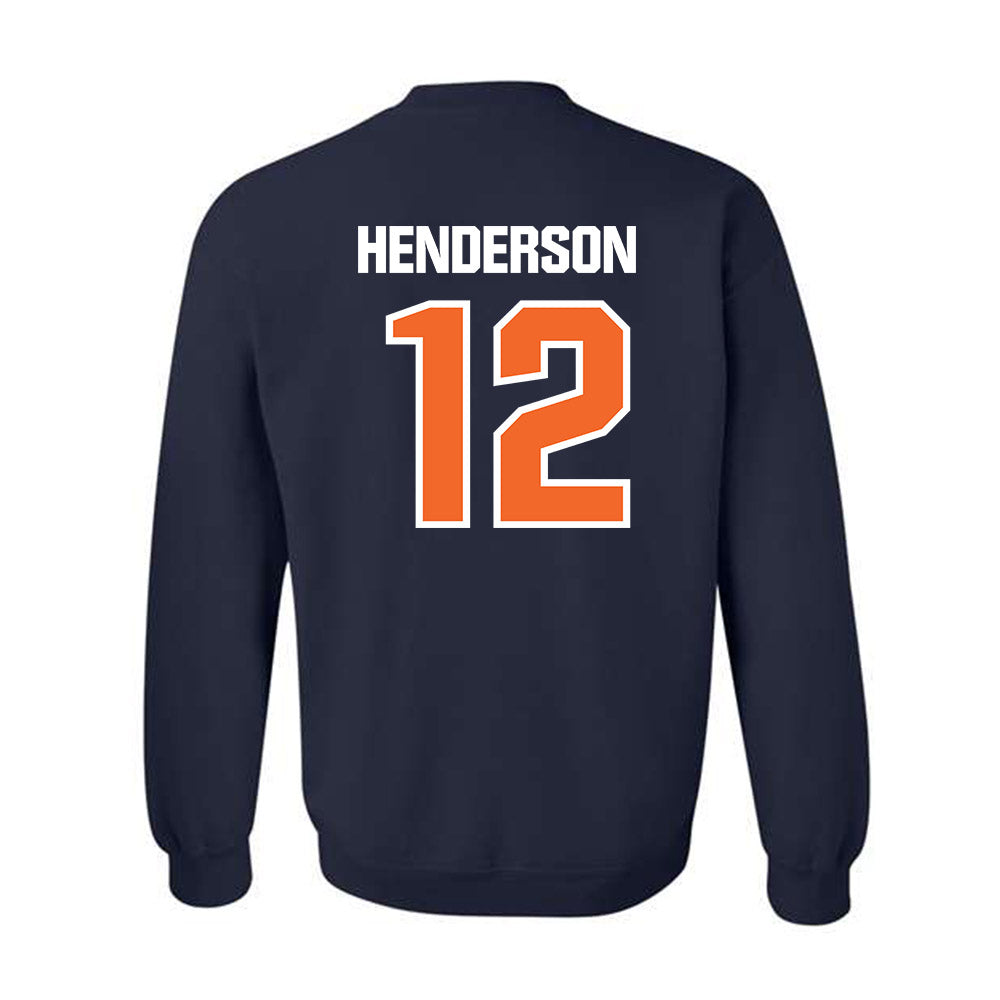 FPU - NCAA Baseball : Gabe Henderson - Classic Shersey Crewneck Sweatshirt-1