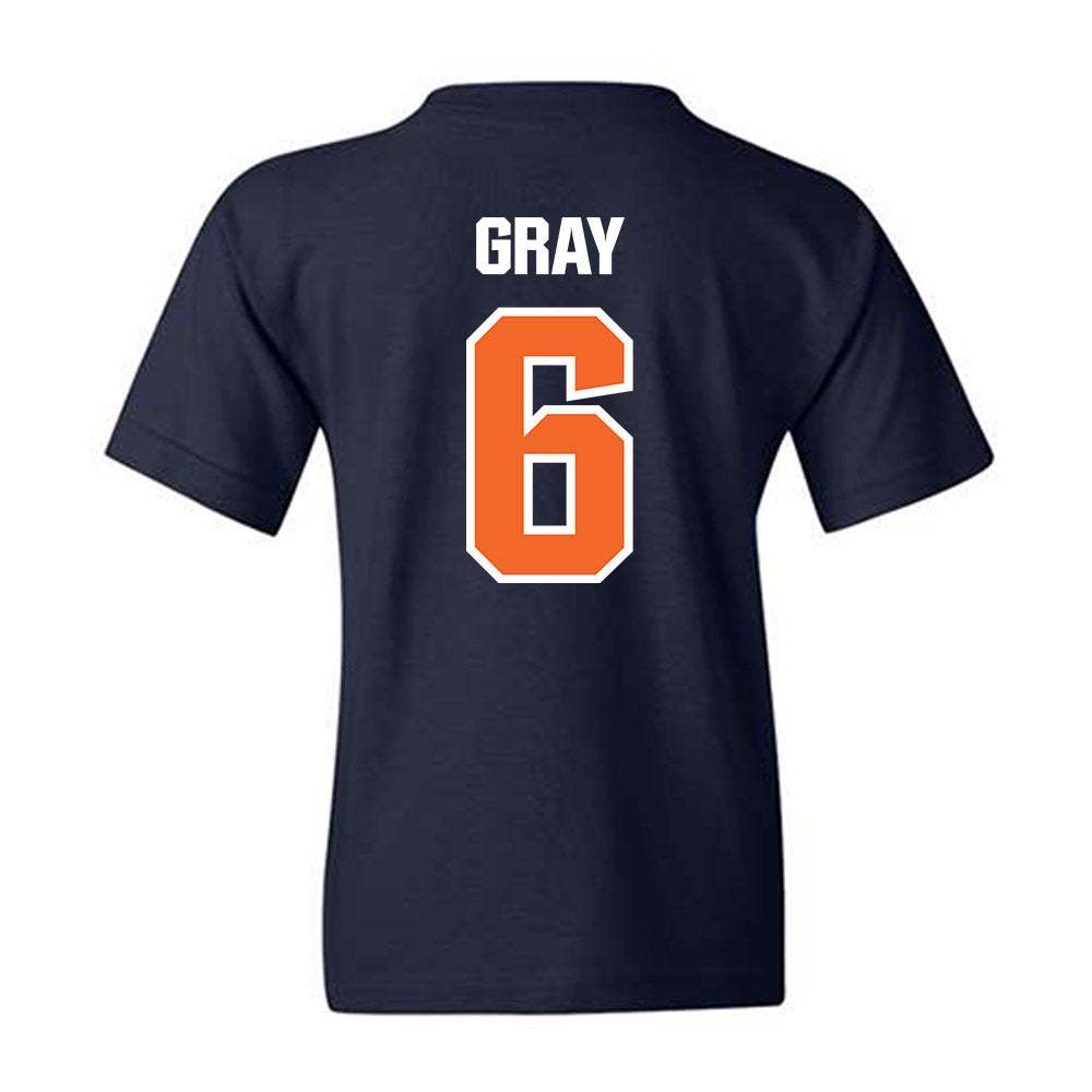 FPU - NCAA Men's Water Polo : Forrest Gray - Classic Shersey Youth T-Shirt-1