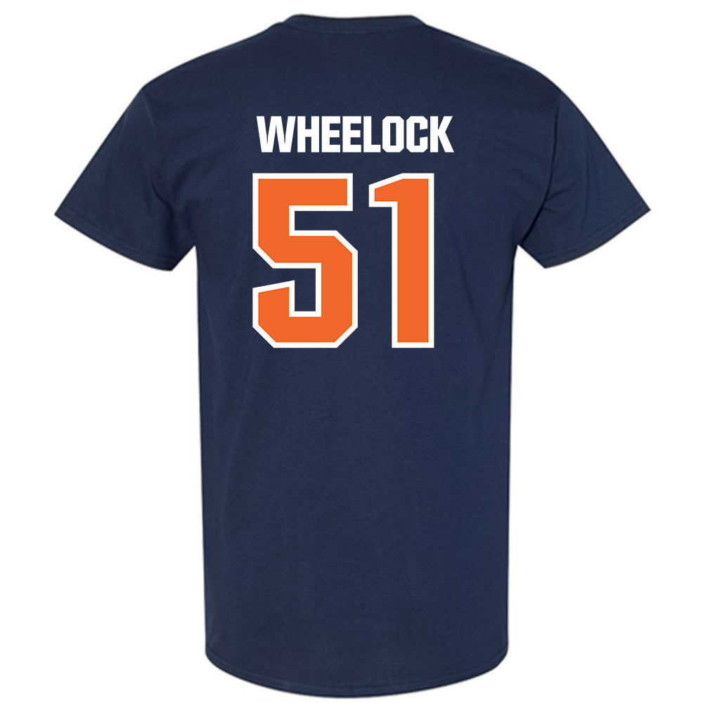 FPU - NCAA Baseball : Titus Wheelock - Classic Shersey T-Shirt-1