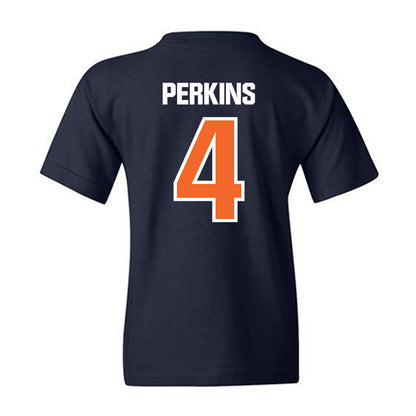 FPU - NCAA Baseball : Garrett Perkins - Classic Shersey Youth T-Shirt-1