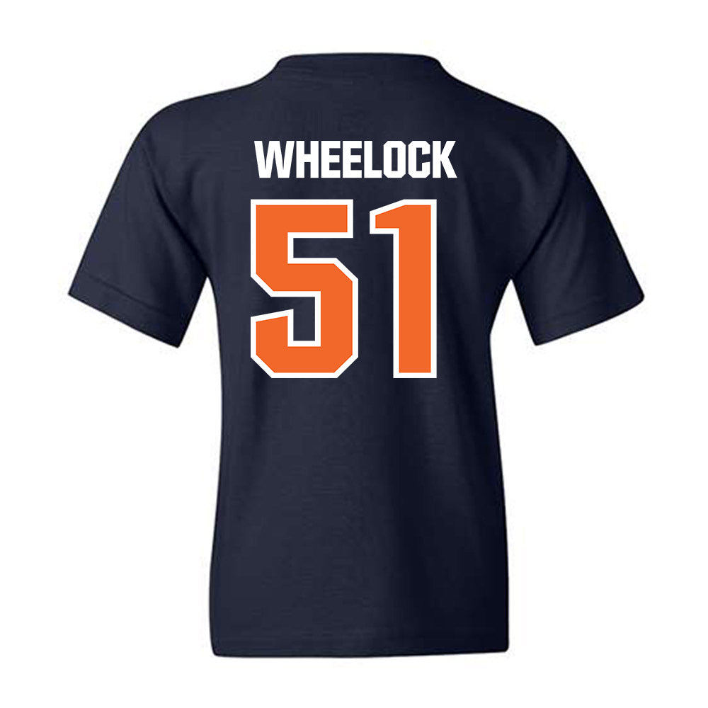 FPU - NCAA Baseball : Titus Wheelock - Classic Shersey Youth T-Shirt-1