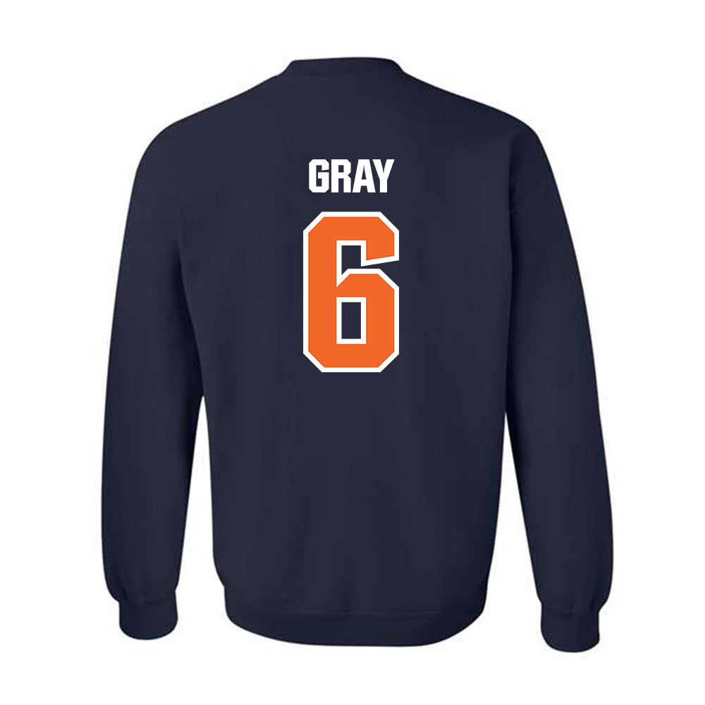 FPU - NCAA Men's Water Polo : Forrest Gray - Classic Shersey Crewneck Sweatshirt-1