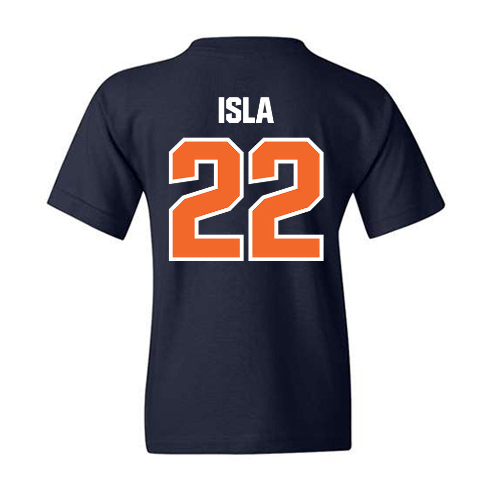 FPU - NCAA Baseball : Jordan Isla - Classic Shersey Youth T-Shirt-1