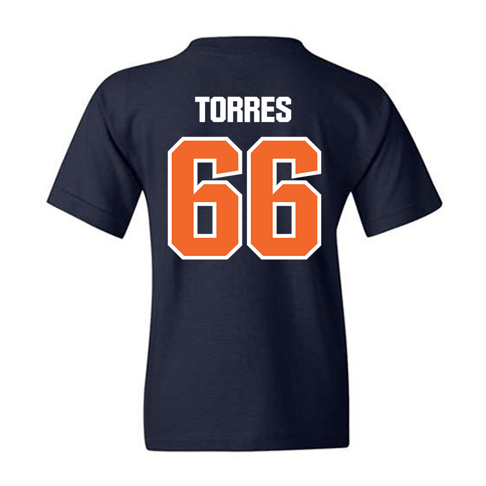 FPU - NCAA Baseball : Rogelio Torres - Classic Shersey Youth T-Shirt-1